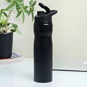 Flip Sipper Bottle Black