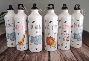 750ml Sublimation Sipper Bottle White (Printed)