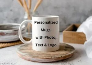 Ceramic Mugs Black (with print)