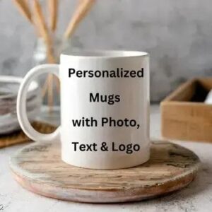 Ceramic Mugs Black (with print)